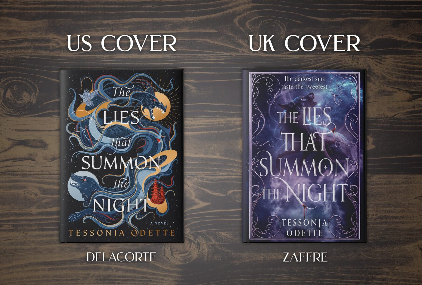 The Lies That Summon The Night US And UK Covers